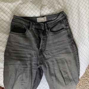 Everlane high waisted cigarette jeans